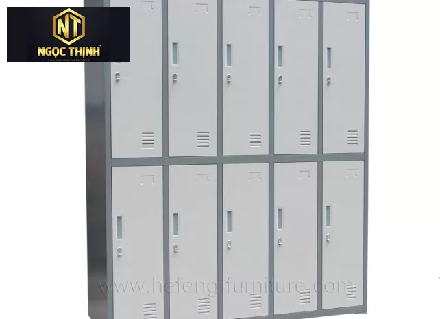 TỦ LOCKER-Tủ sắt 10 khoang 10C5K TỦ LOCKER-Tủ sắt 10 khoang 10C5K